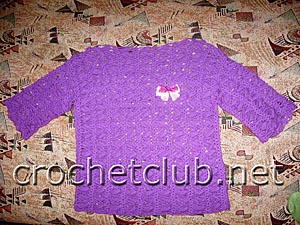 пуловер фиолетовое облачко 2