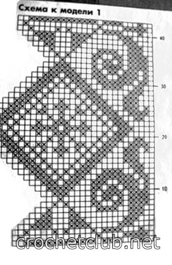 белые филейные топы-схема 3