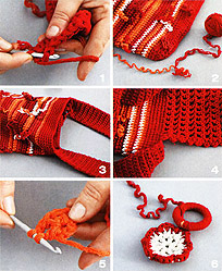 фото-инструкция по вязанию сумки