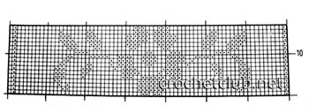 белые филейные топы-схема 1