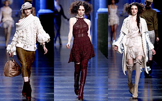 Dolce&Gabbana мода осень зима 2010