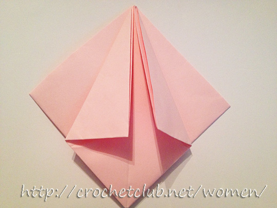 оригами тюльпан 10